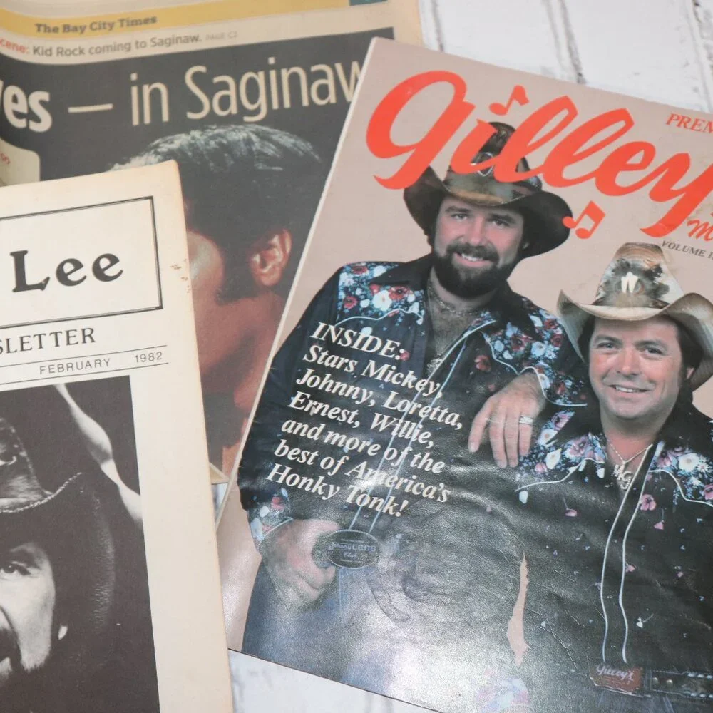 🎶 Music Magazine + Newspaper Bundle · Johnny Lee · Music City News